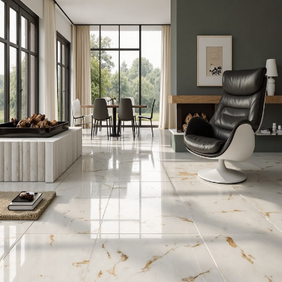 OFERTA PORCELANATO BRILLANTE  60x60 RECTIFICADO GOLDEN CARRARA 10.990 EL M2